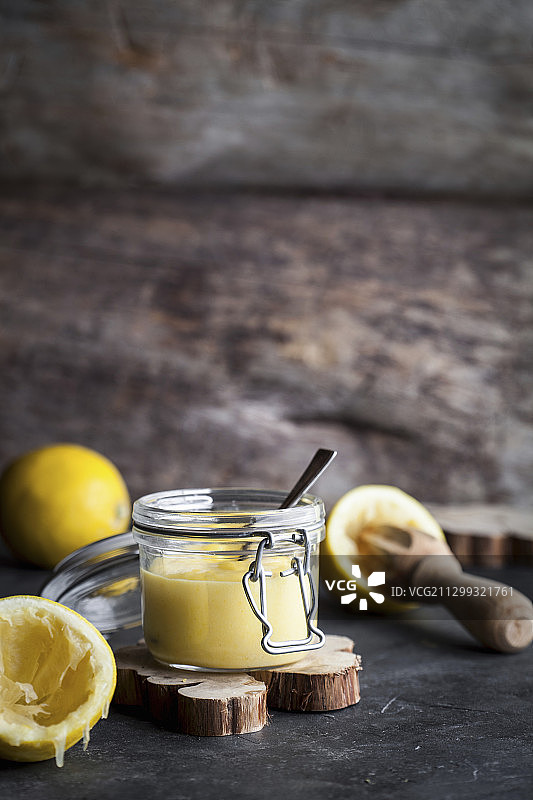 自制柠檬酱图片素材