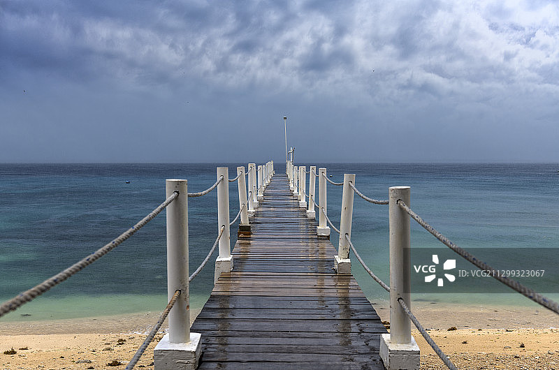 亚洲，东南亚，菲律宾，杜马盖地码头图片素材