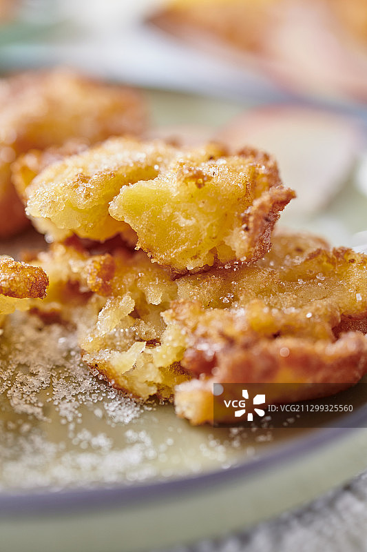 苹果马黛馅饼（法国苹果煎饼）图片素材