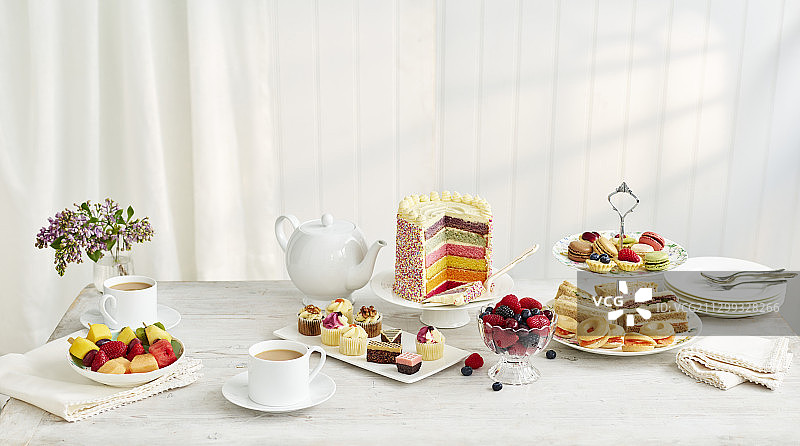 下午茶时间图片素材