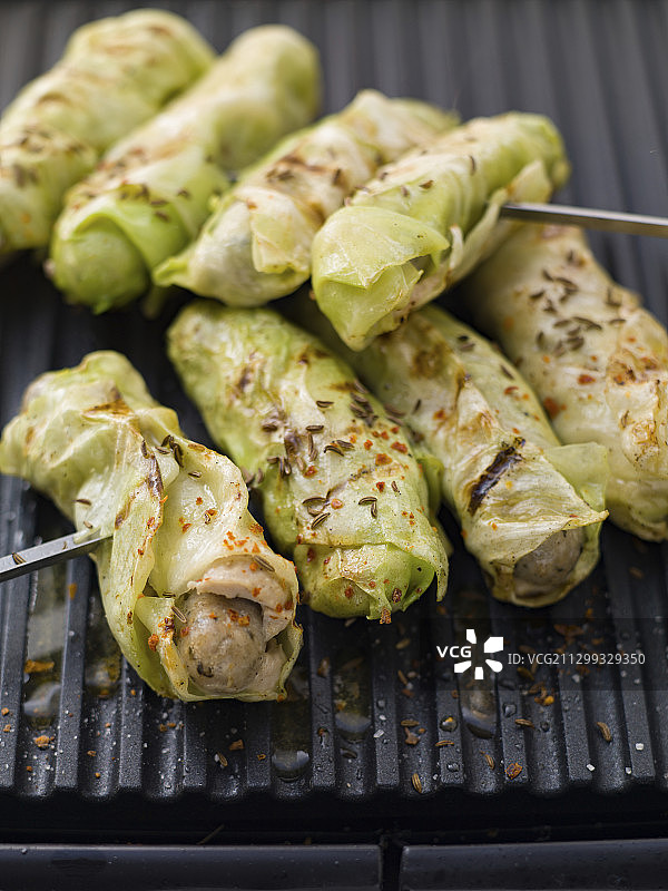 纽伦堡香肠卷心菜卷图片素材