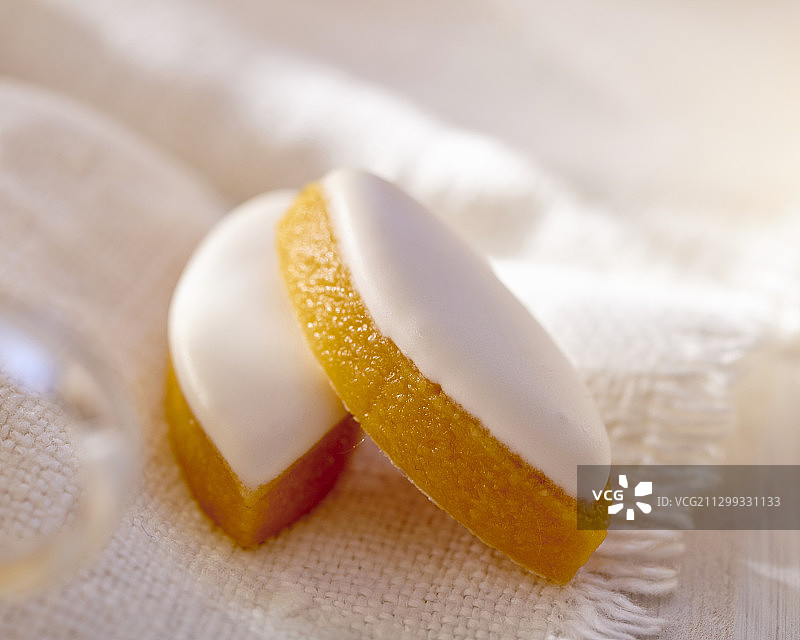 卡利松（杏仁和蜜饯制成的糖果，普罗旺斯）图片素材