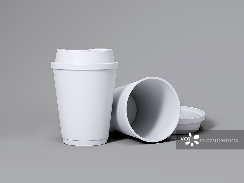 咖啡杯创意设计元素图片素材