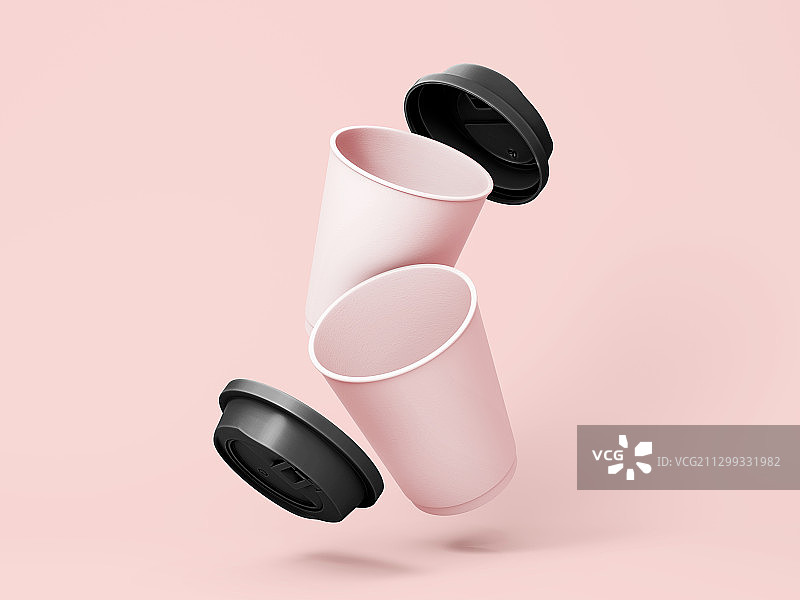 咖啡杯特效设计元素图片素材