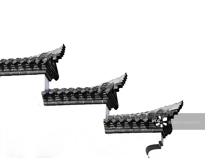 徽派建筑马头墙图片素材