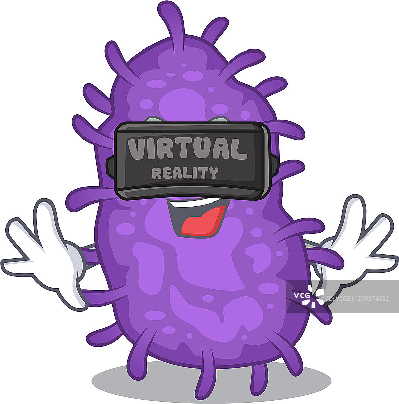 卡通风格细菌芽孢杆菌设计图片素材