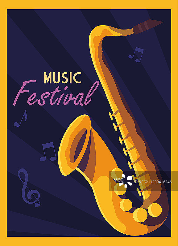 乐器音乐节海报图片素材
