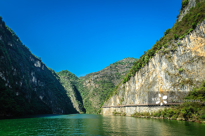 小三峡风光图片素材