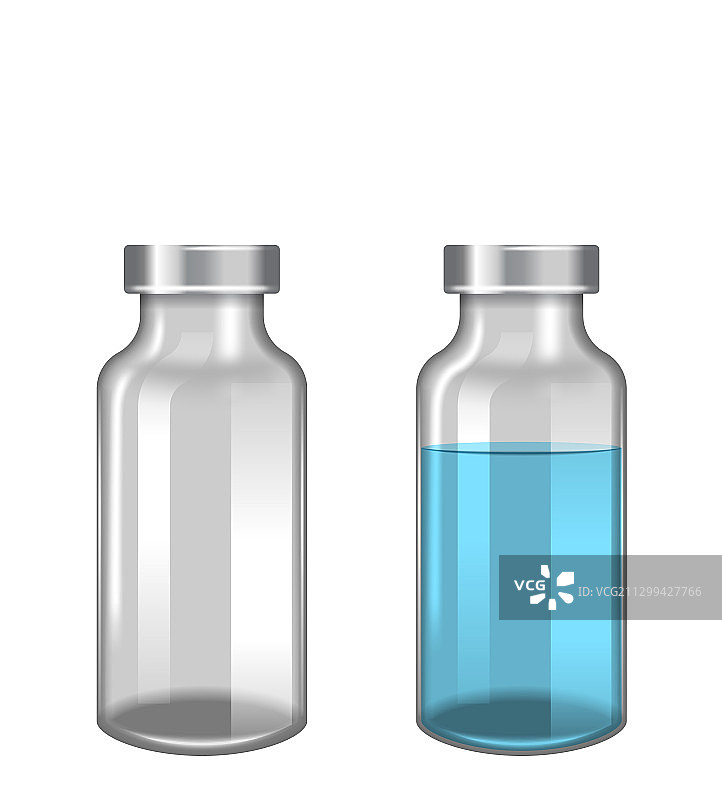 医疗玻璃安瓿瓶照片图片素材