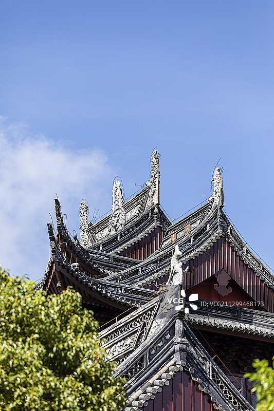 苏州穹窿山景区上真观图片素材