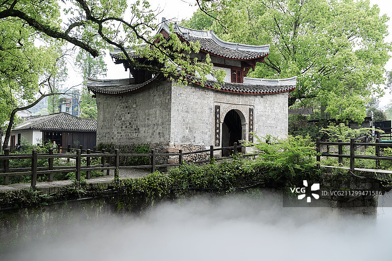 丽水古堰画乡图片素材