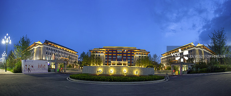 四川大学（宜宾校区）＋宜宾市图片素材