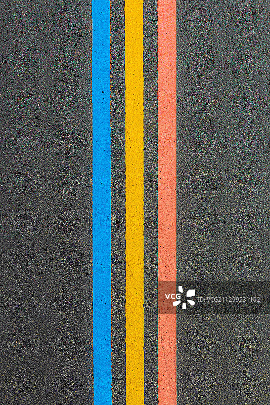 川西彩虹公路图片素材