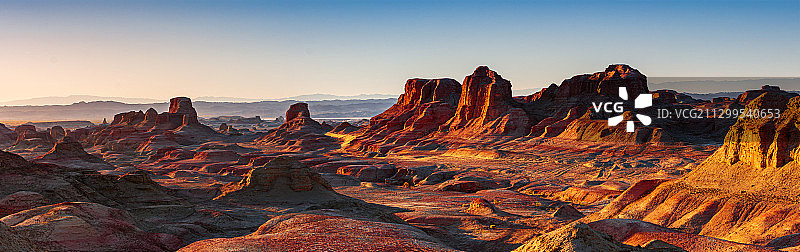 日落魔鬼城图片素材