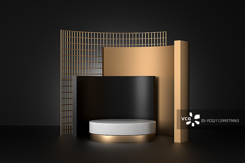 电商背景图，三维图形图片素材