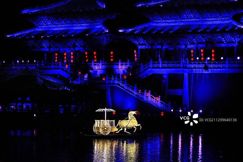 开封《东京梦华》实景演出图片素材