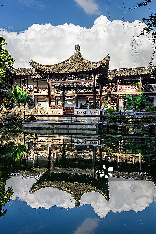 晚清第一园——何园图片素材