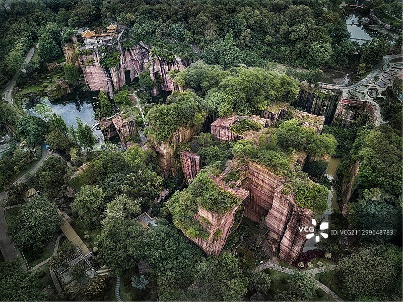 广东番禺莲花山图片素材