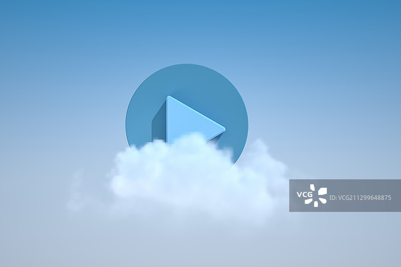 云段播放的视频，三维图形图片素材