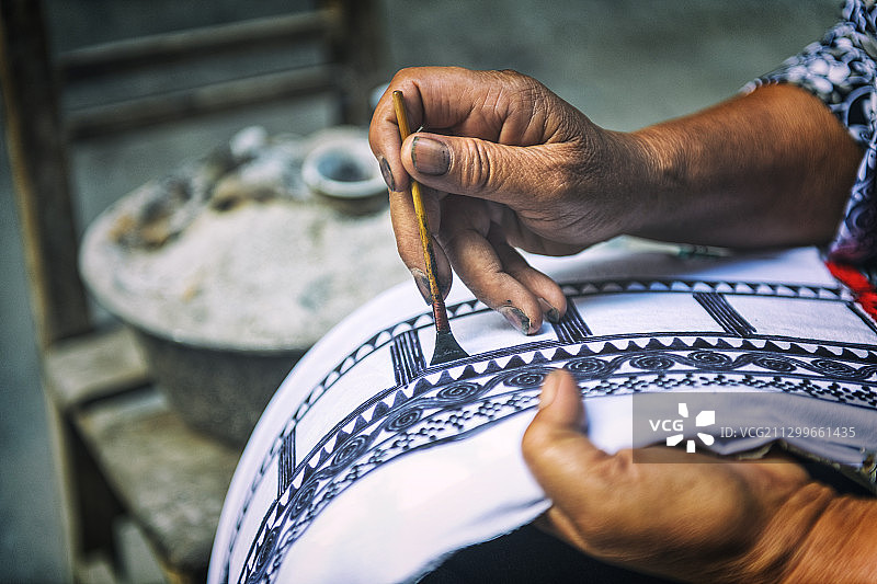 中国，贵州省，安顺市，镇宁县，石头寨图片素材