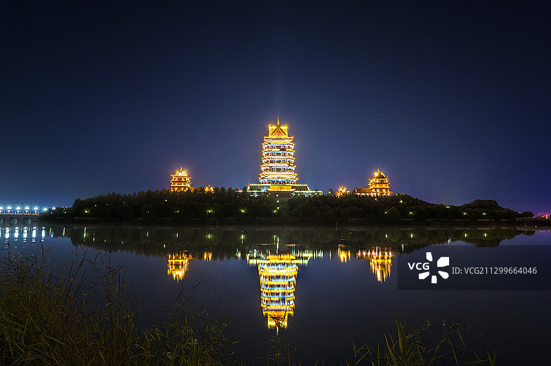 中国，宁夏回族自治区，黄河大峡谷图片素材