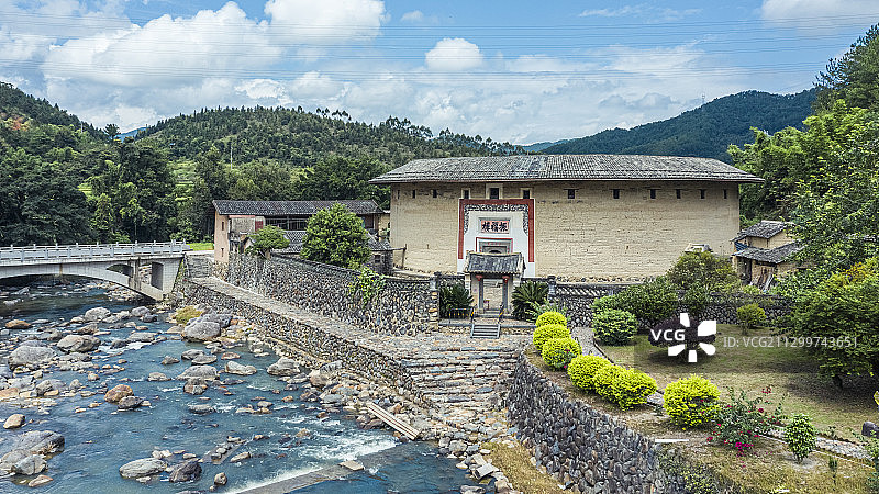 福建永定土楼振福楼图片素材
