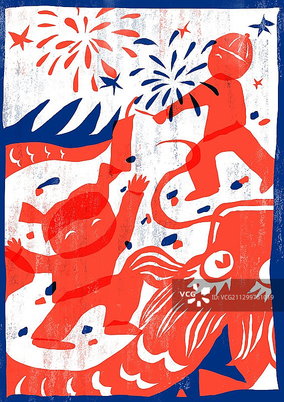 放鞭炮图片素材