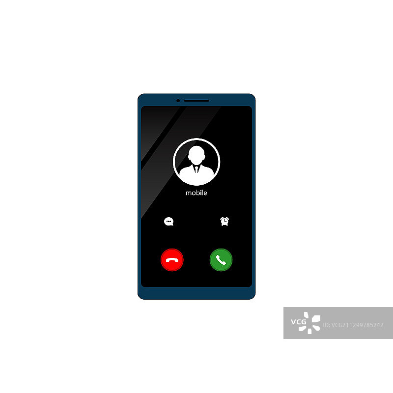 来电显示模板图片素材