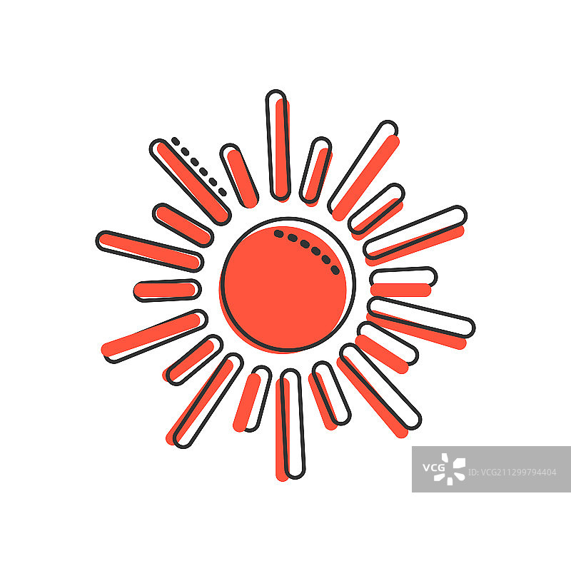 卡通风格的太阳图标图片素材