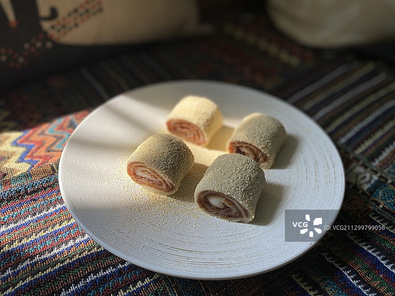 驴打滚图片素材