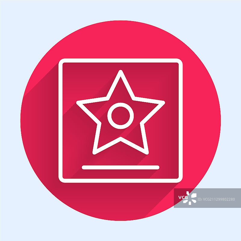 好莱坞星光大道星星图标图片素材