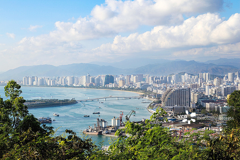 海南自贸区三亚风光图片素材