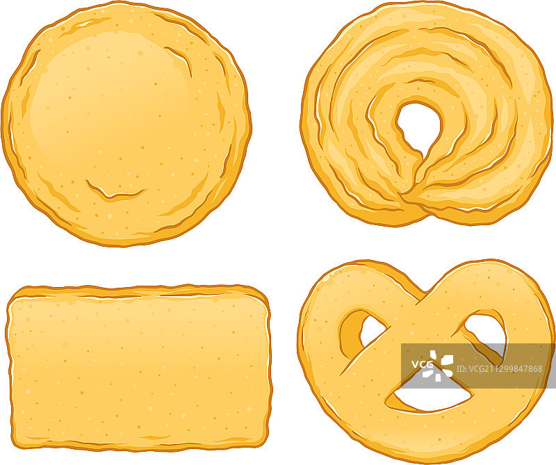 丹麦黄油曲奇图片素材