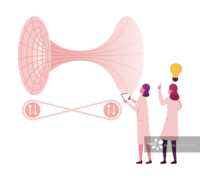 女科学家解决问题图片素材