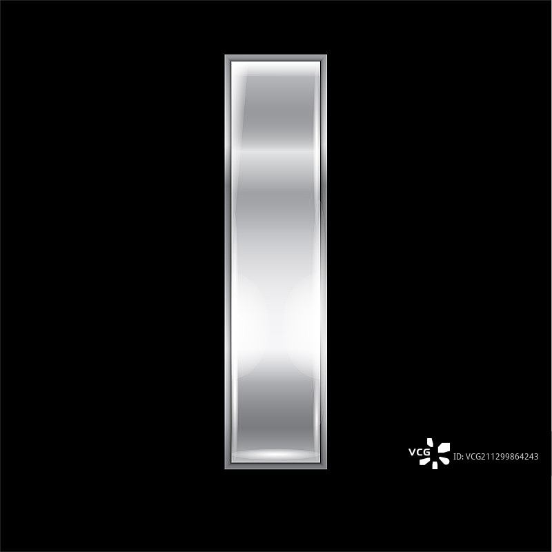 金属金色丝带字母图片素材