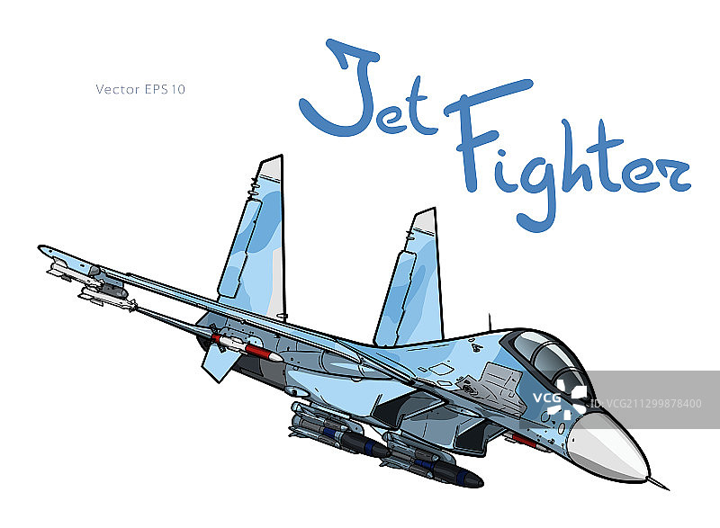 现代俄罗斯喷气式战斗机图片素材