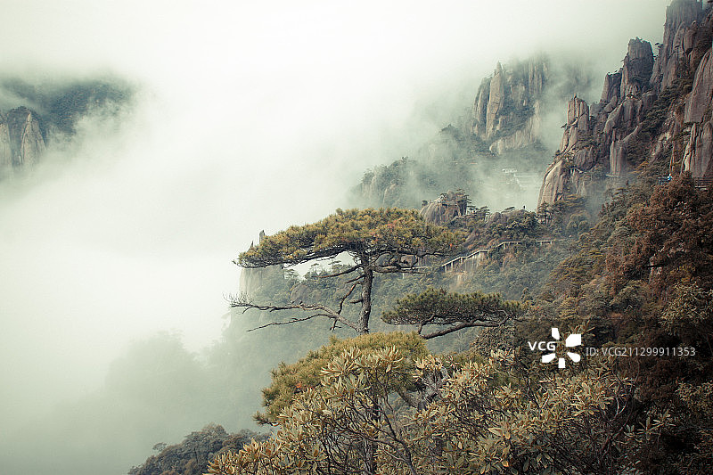 水墨三清图片素材