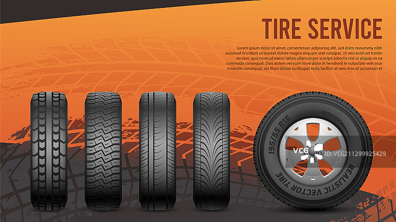 轮胎服务banner海报图片素材