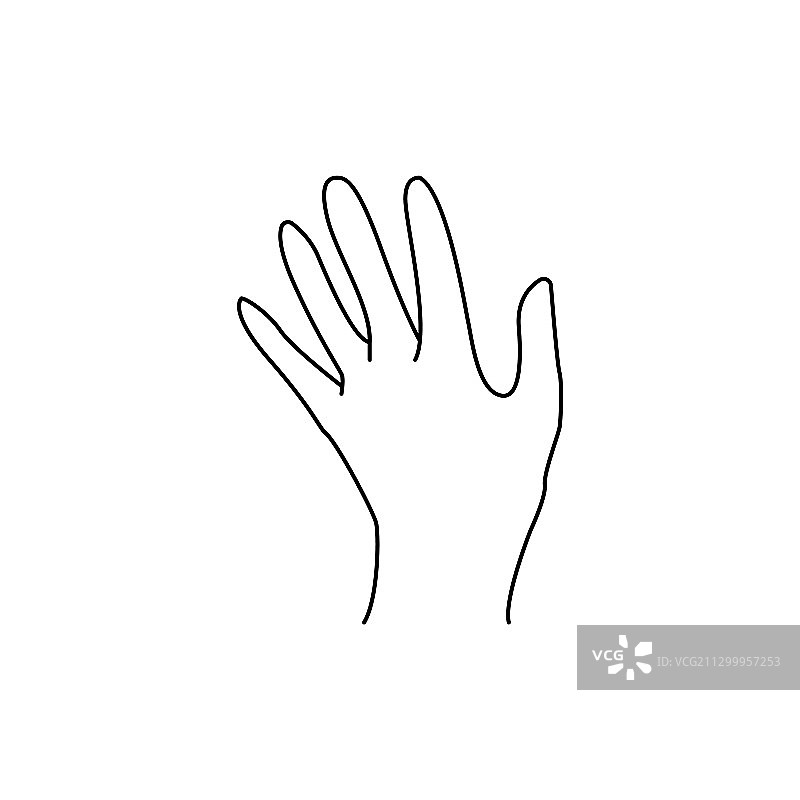 男人手抓握隐形物品图片素材