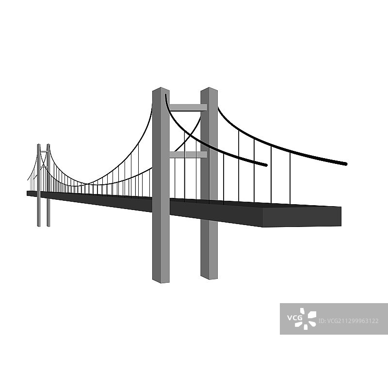 桥梁图标或简约logo桥梁建筑图片素材