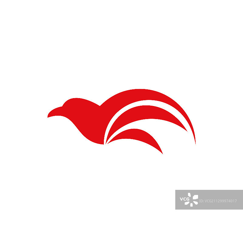 鸟标志设计图片素材