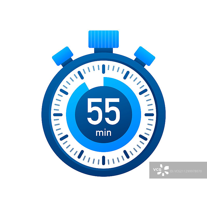 55分钟秒表图标图片素材