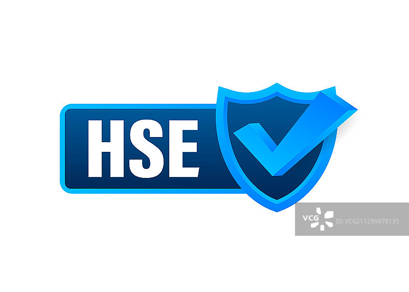 HSE标签健康安全环境图标设计图片素材