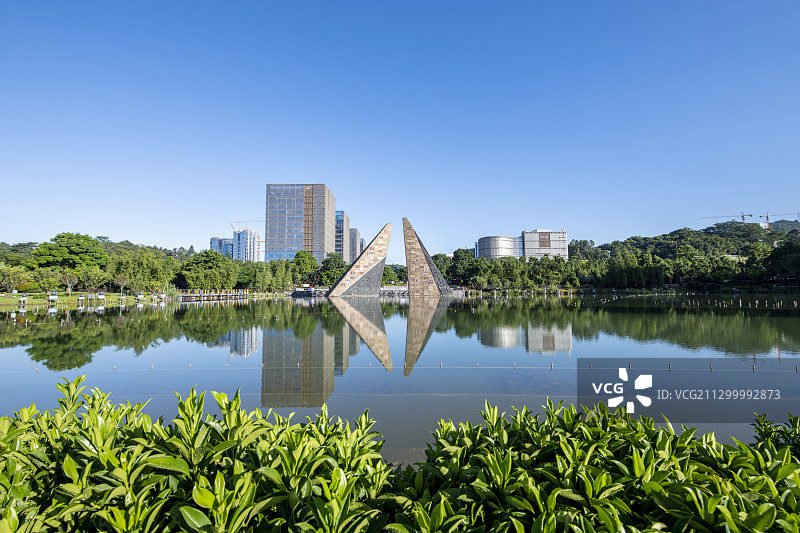 中国广州科学城科学广场图片素材