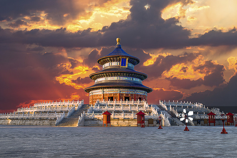 天坛祈年殿图片素材