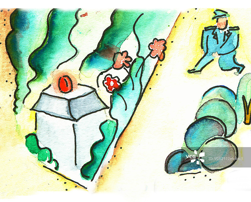 和谐，社区，保安图片素材