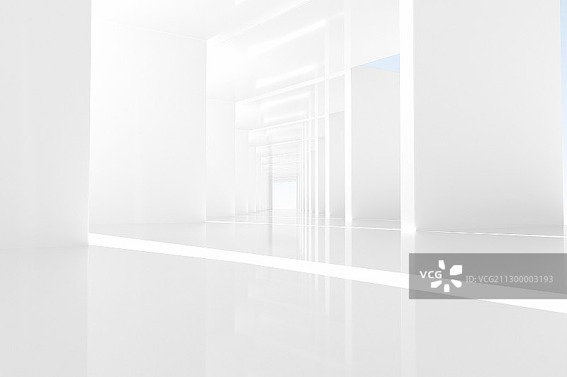 3D抽象几何空间背景图片素材