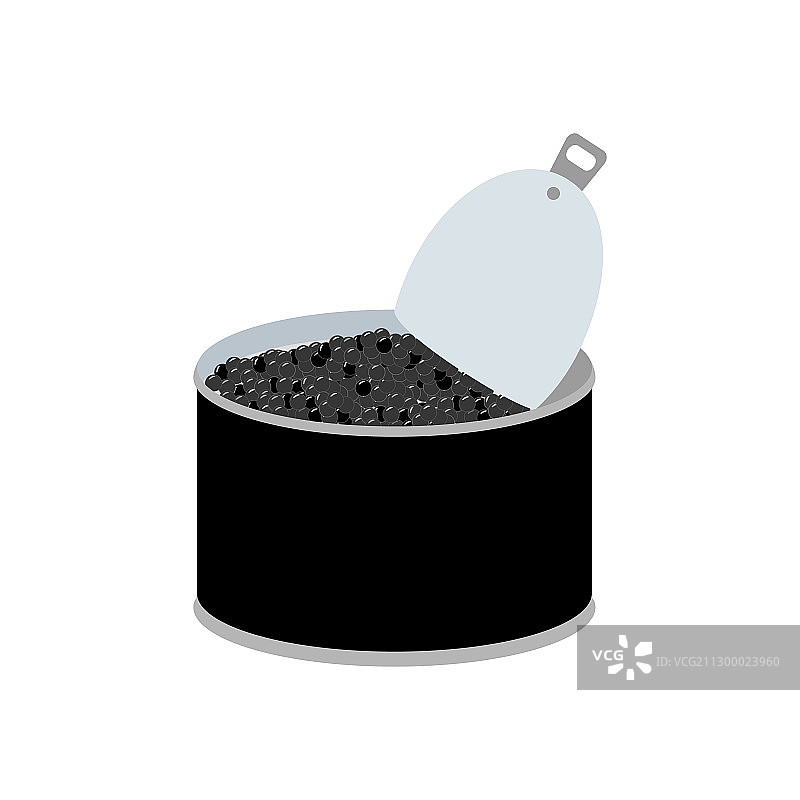 有机美味黑鱼子酱海鲜佳肴图片素材