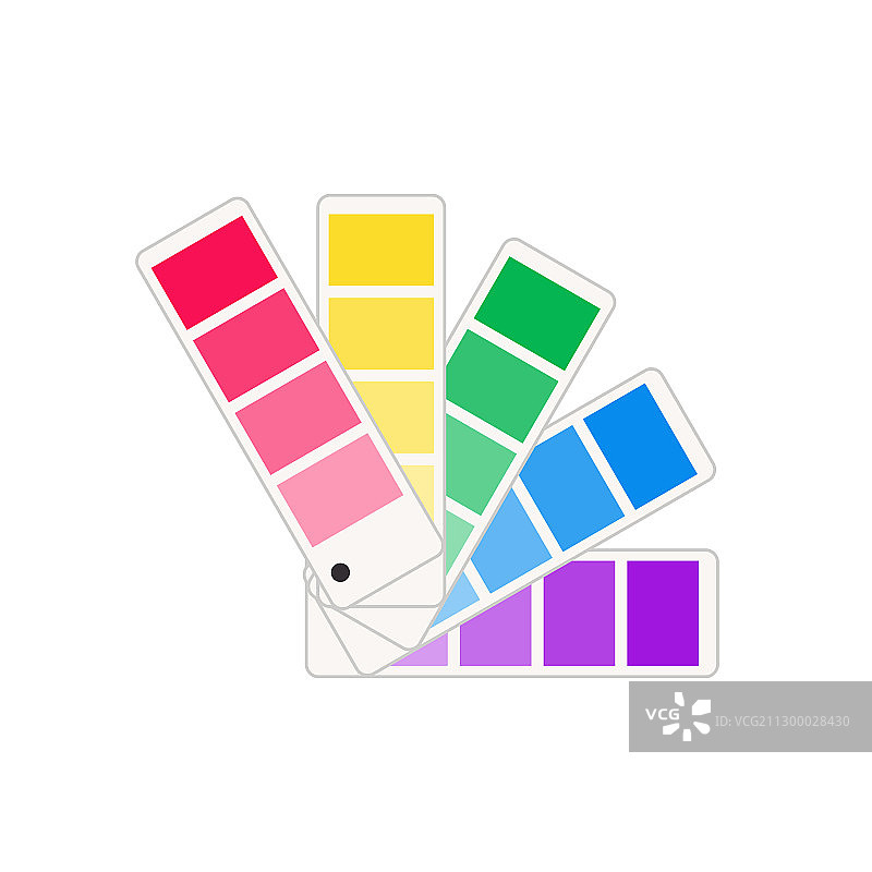 潘通色卡指南图片素材
