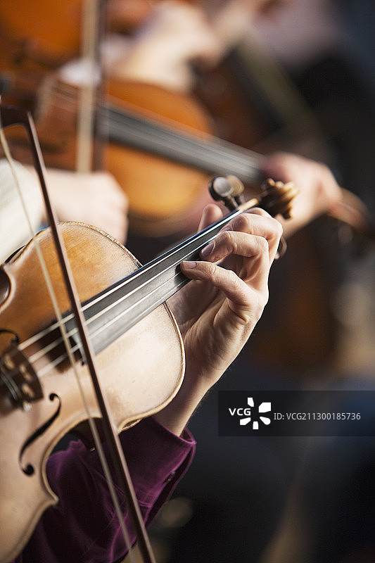 演奏小提琴的人图片素材